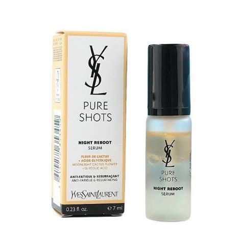 ysl pure shots night reboot serum 7ml